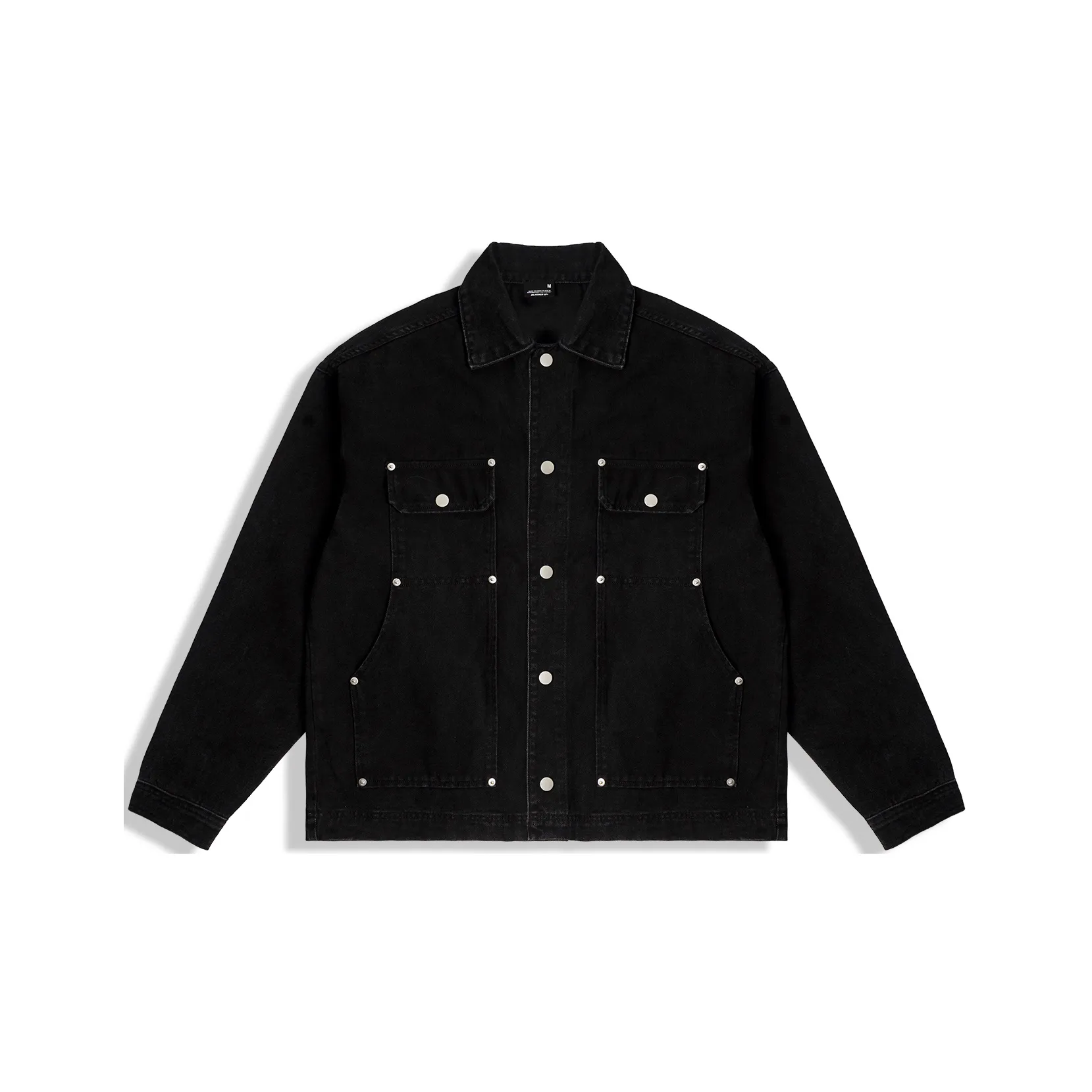 BD.POWER UP+ Denim Jackets Unisex Black