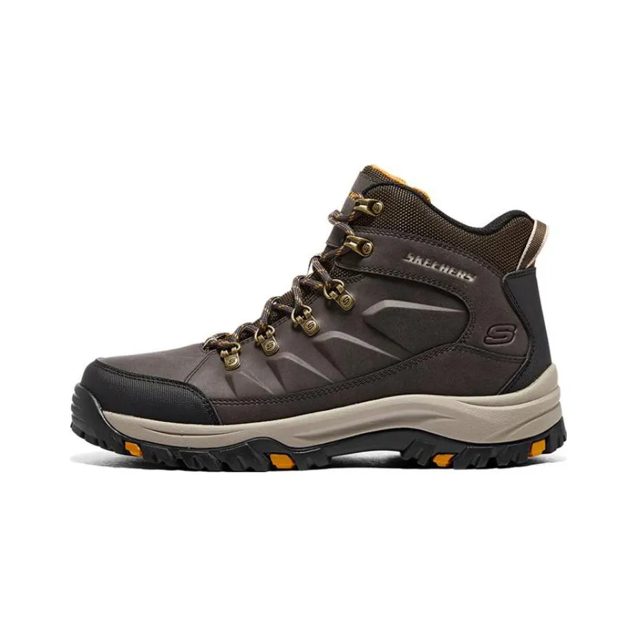 Skechers Relment High Top Outdoor Shoes Men's Chocolate
