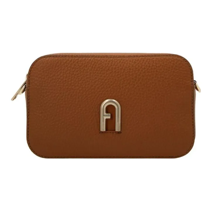 Furla Primula Кожа Сумка через плечо Женская Коричневая