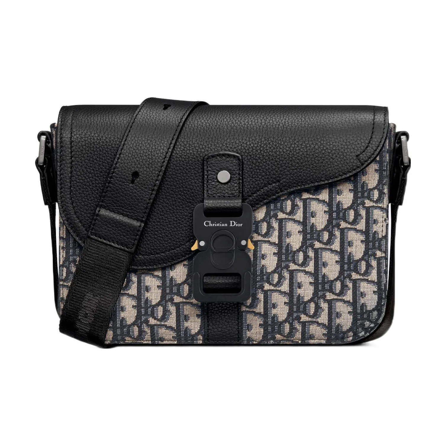 DIOR Cow Leather Saddle Bag, Messenger Bag, Crossbody Bag, Shoulder Bag Men's