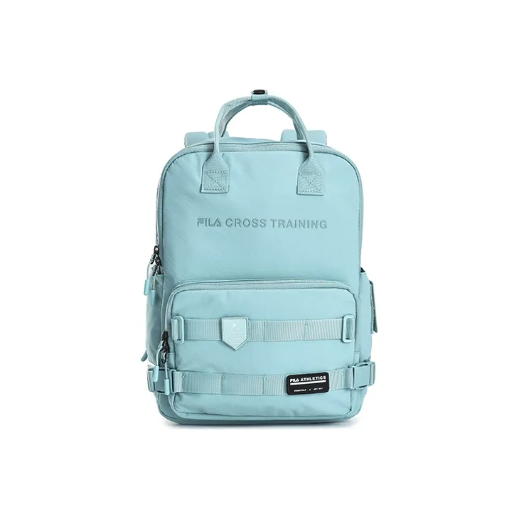 FILA Athletics Fabric Laptop Backpack Medium Size Women's Morandi Blue