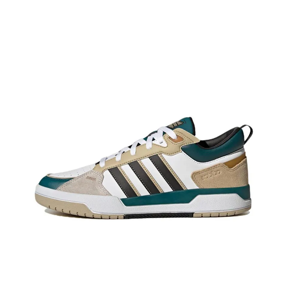 Adidas Neo 100DB 'White Bluegreen Light Brown'