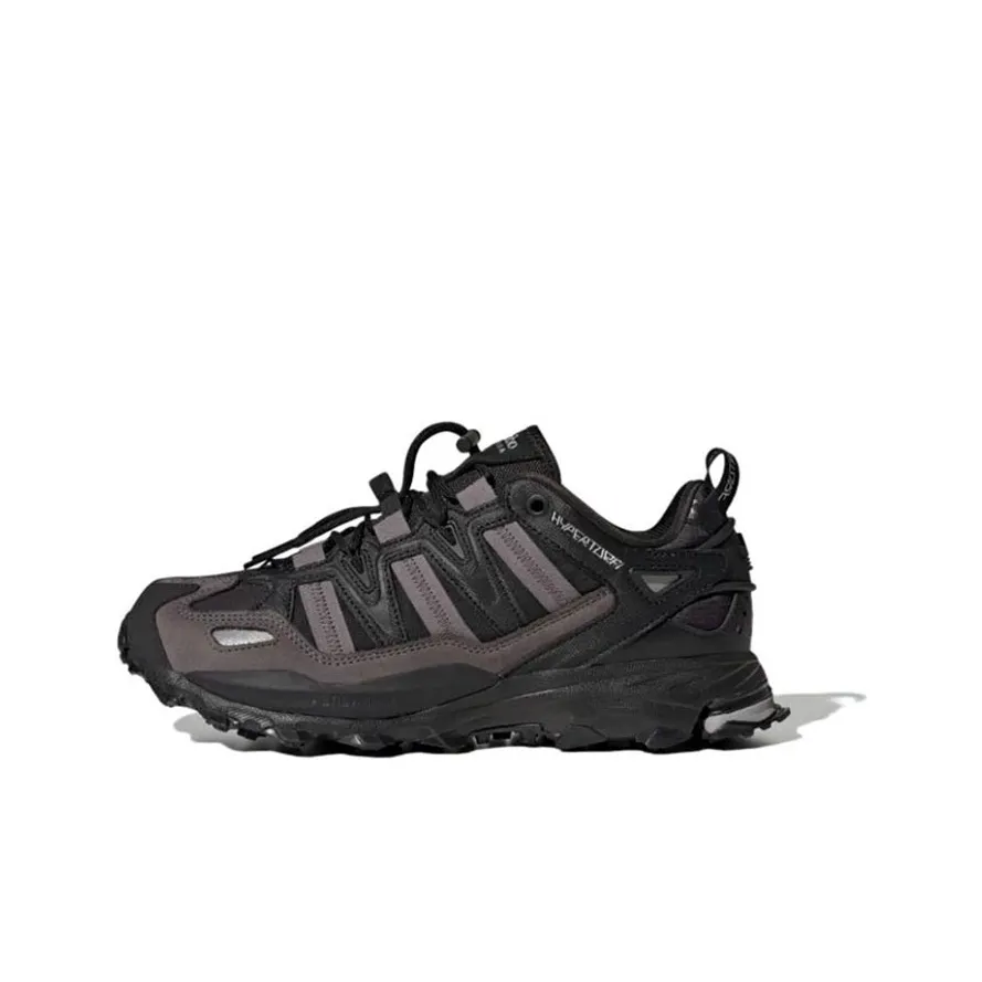 Adidas Hyperturf Core Black Silver Metallic Trace Grey