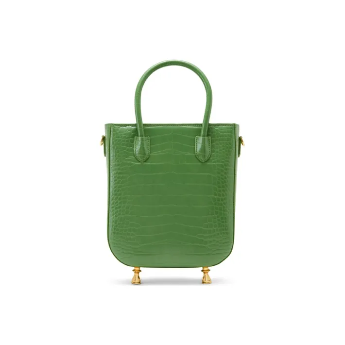 CHARLES KEITH ПУ (полиуретан) Сумка Средний Женская Шоколад Зеленый