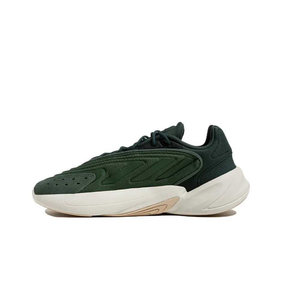 Adidas Originals Ozelia Slip Resistant Abrasion Resistant Низкий Топ Casual Унисекс Зеленый