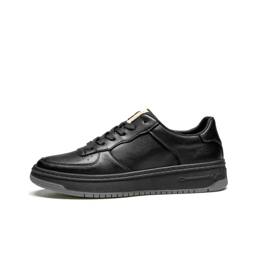 LEAVELAND Кроссовки для скейтбординга Low Top Черные Мужские