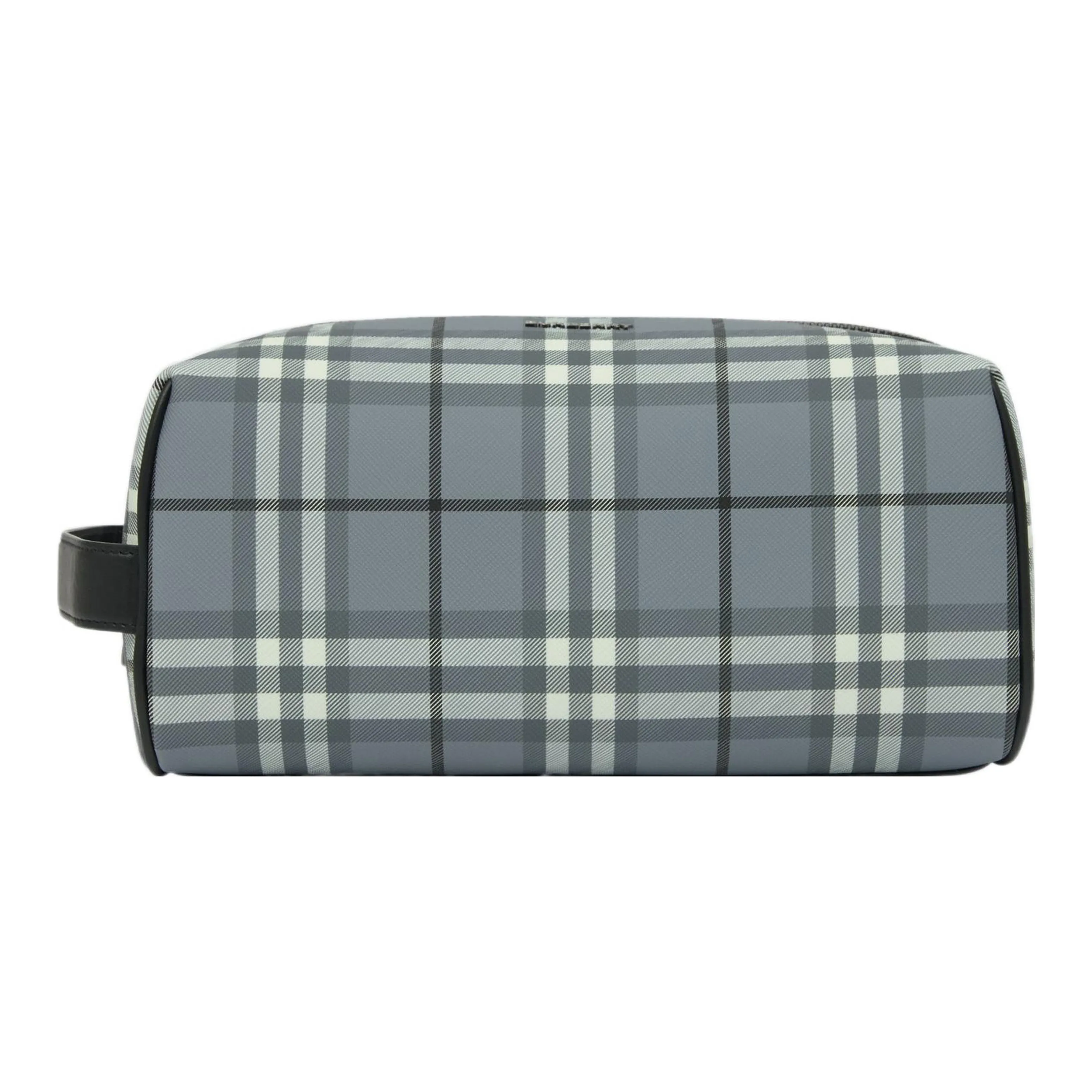 Burberry Винтаж Кожа Дорожная Сумка Сумка для хранения Мужская Storm Серый