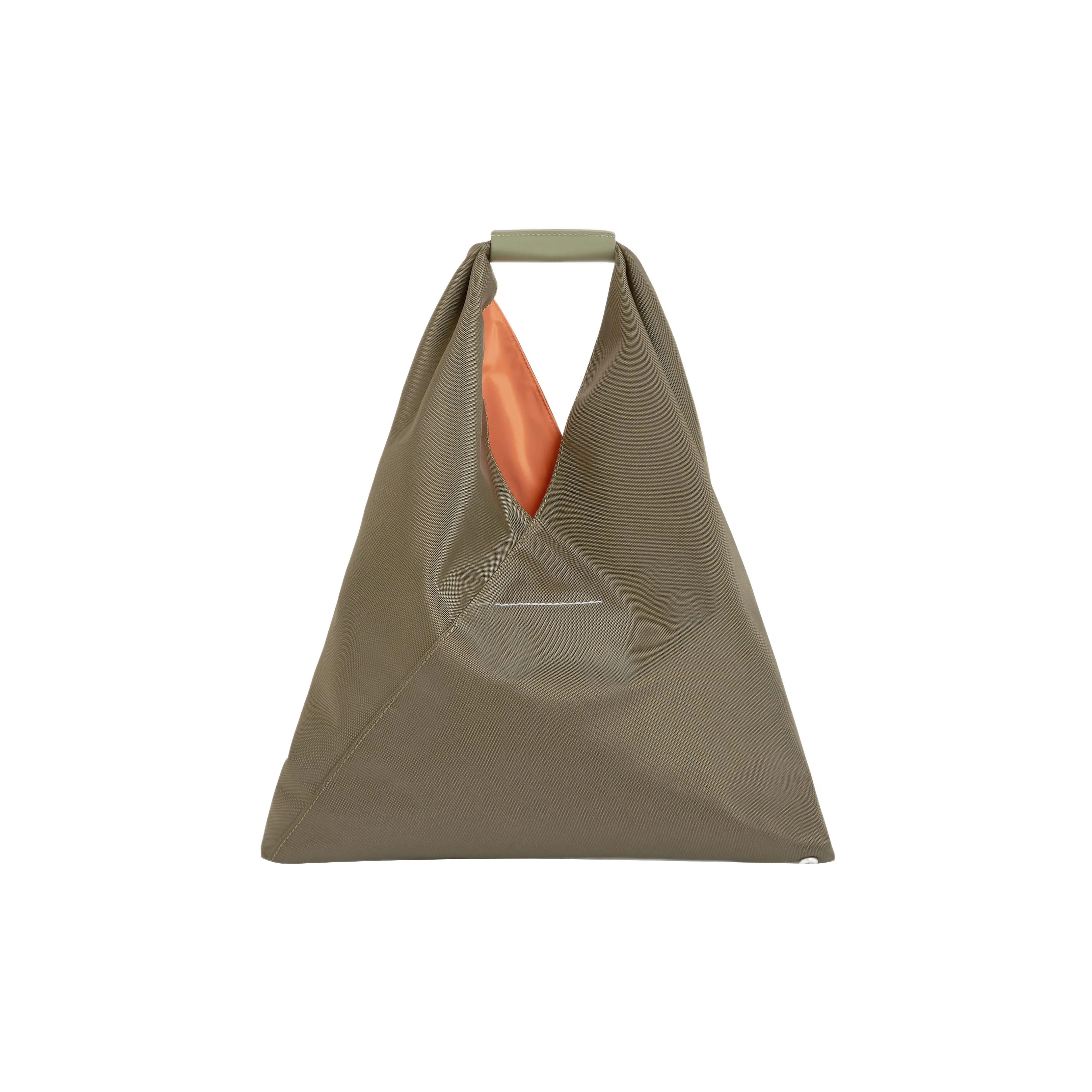 MM6 MAISON MARGIELA Нейлон с телячьей кожей одна сумка на плечо женская зеленый