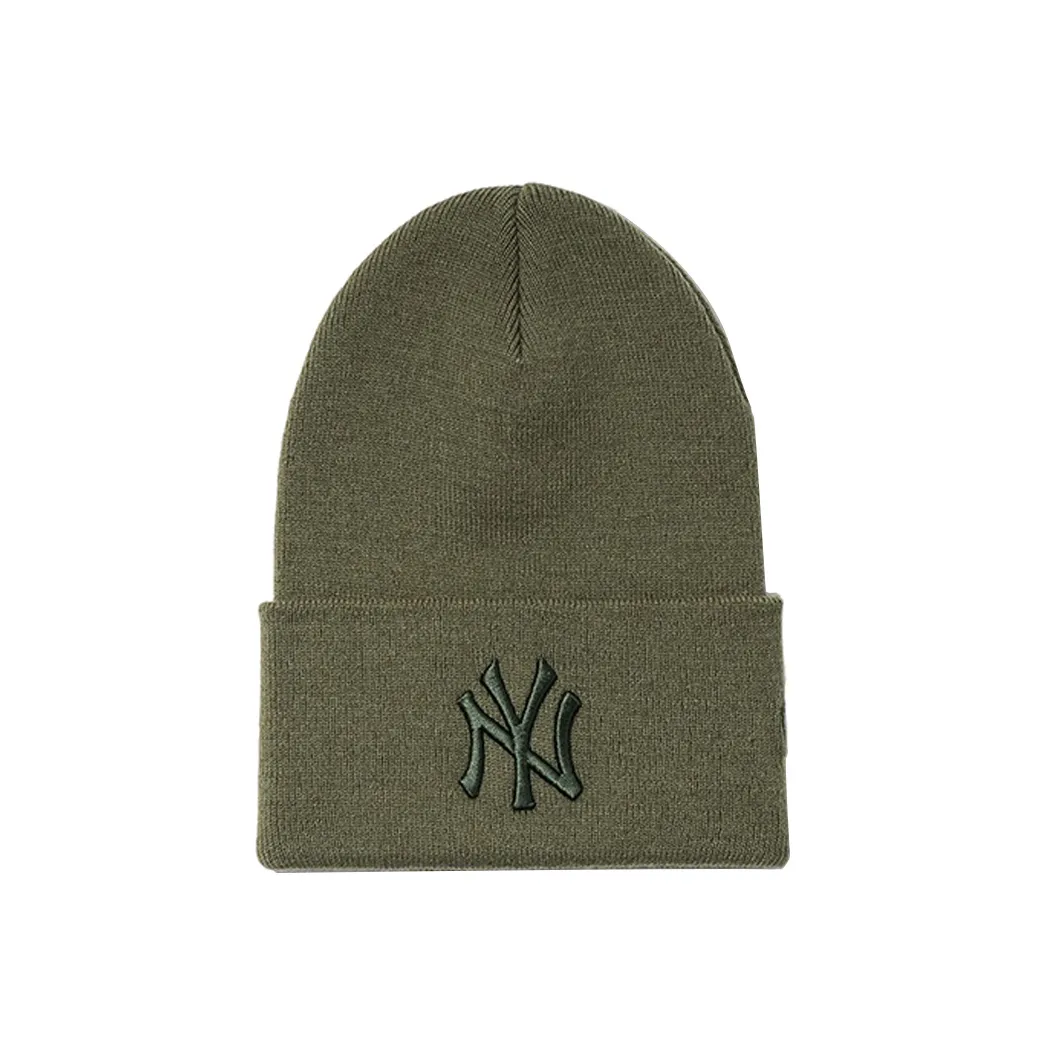 New Era Beanies Unisex Olive Green