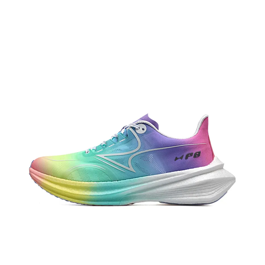HEALTH Speeding 1.1 Cushioning Anti Slip Wear Resistant Breathability Running Shoes Unisex Rainbow