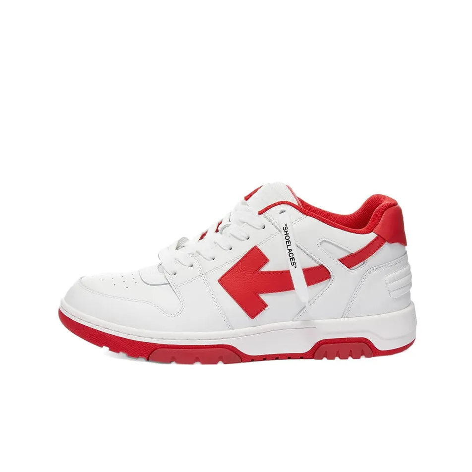 OFF WHITE Out Of Office Low Top Sneaker 'Red White'