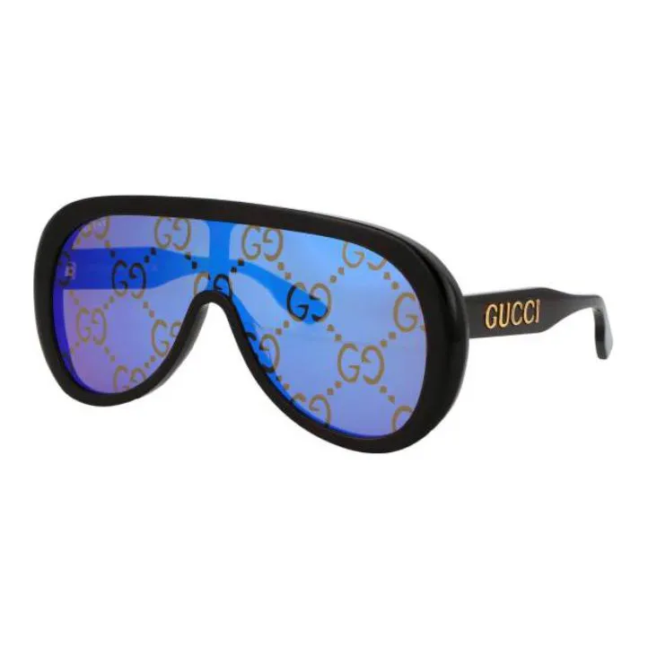 GUCCI Gg Logo print Oversized Sunglasses