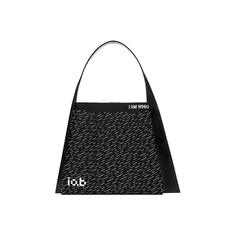 IAB Ткань Тоут Сумка Сумка для покупок Треугольная сумка Сумка на плечо Большая Женская Многоцветная