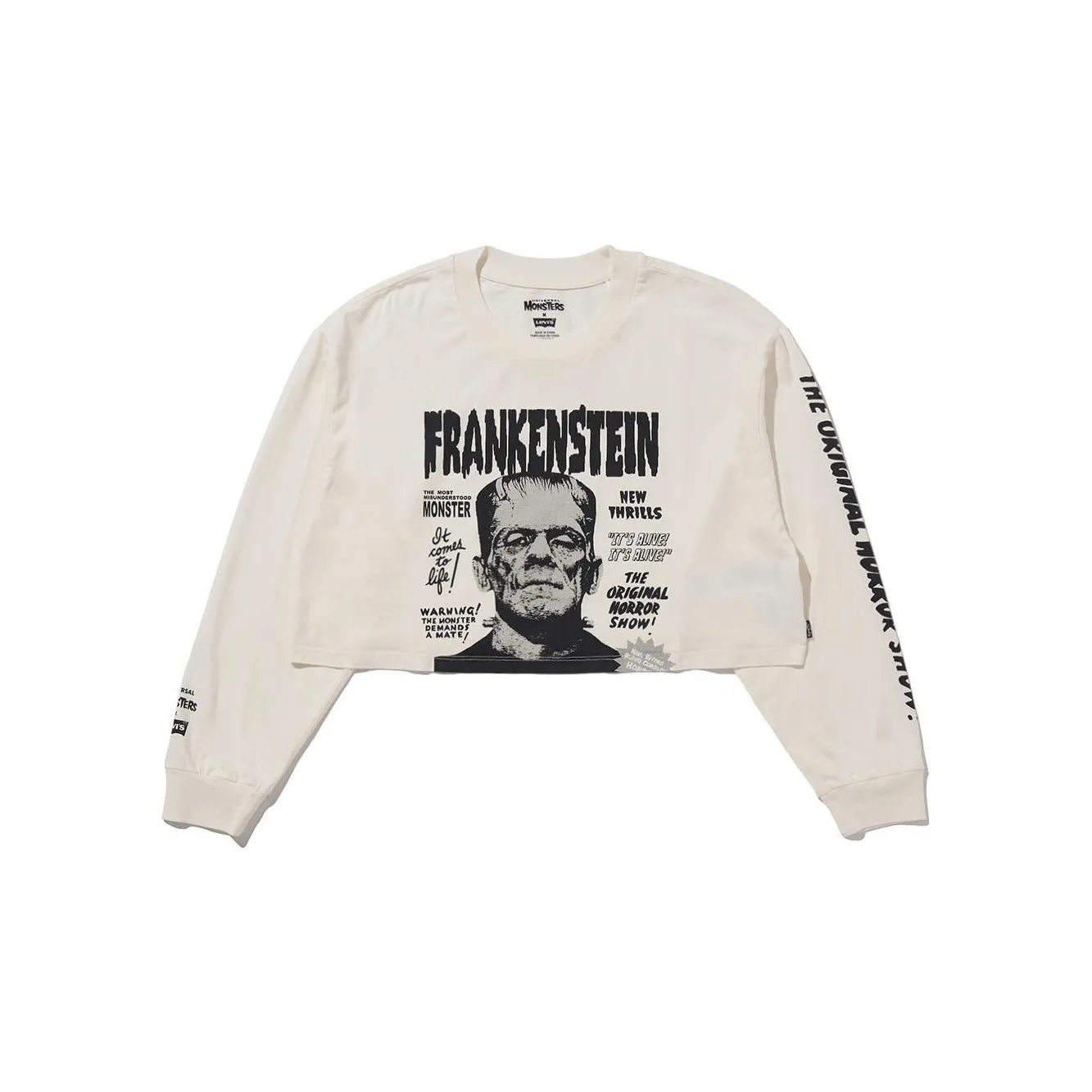 Levi’s x Universal Monsters® Clothing Collection FW22 T-Shirt Women's Beige
