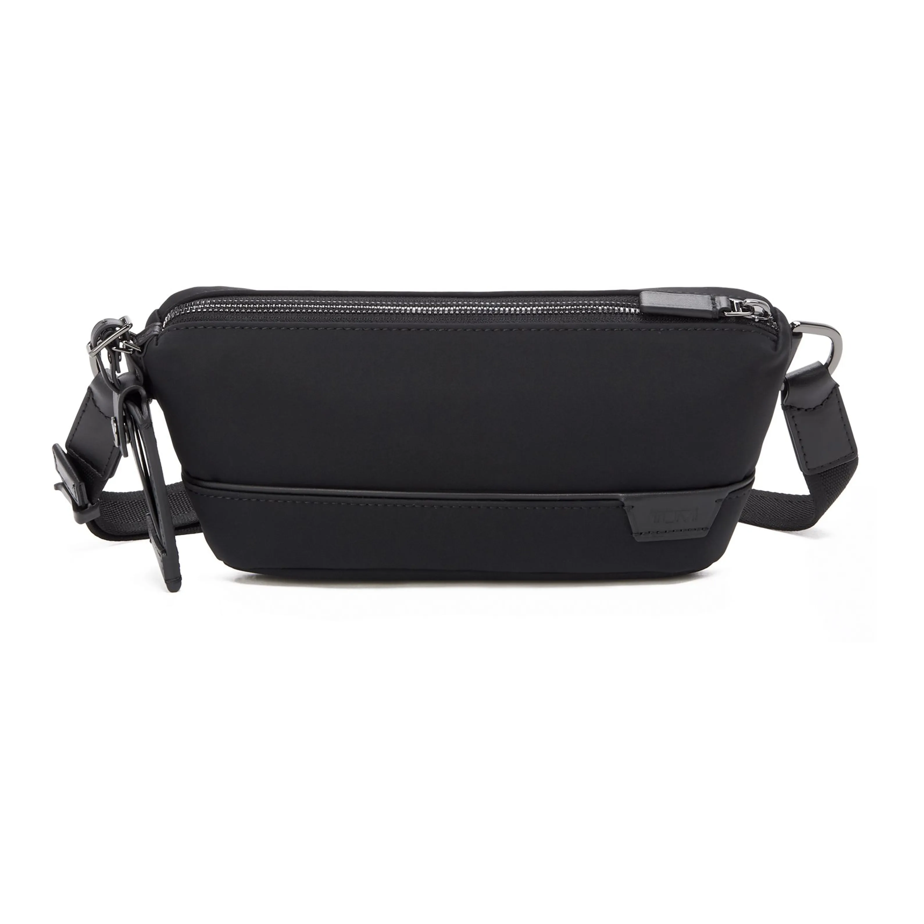 TUMI TUMI Harrison Nylon Litchi Grain Leather Shoulder Bag Crossbody Bag Sling Bag Fanny Pack Men's Black
