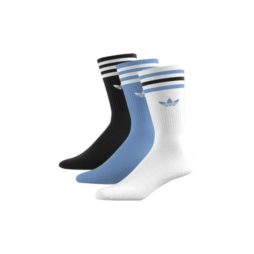 Adidas Mid Calf Socks Unisex 3 Pack