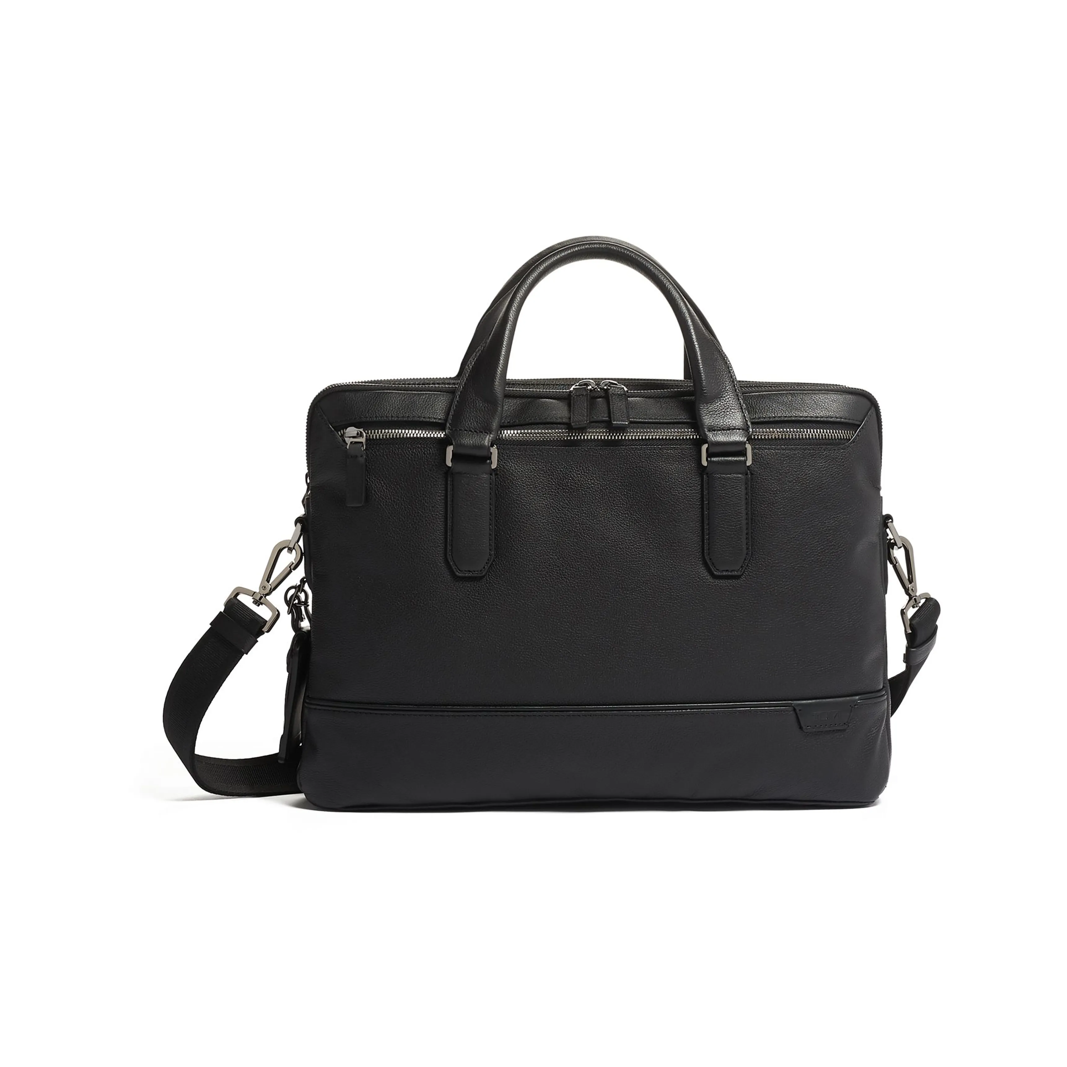 TUMI TUMI Harrison Leather Handbag Shoulder Bag Crossbody Bag Briefcases Men's Black