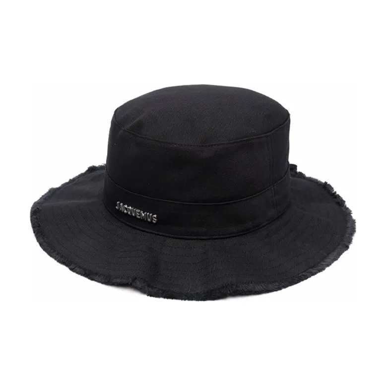 Jacquemus Le Artichaut Frayed Edge Bucket Hat