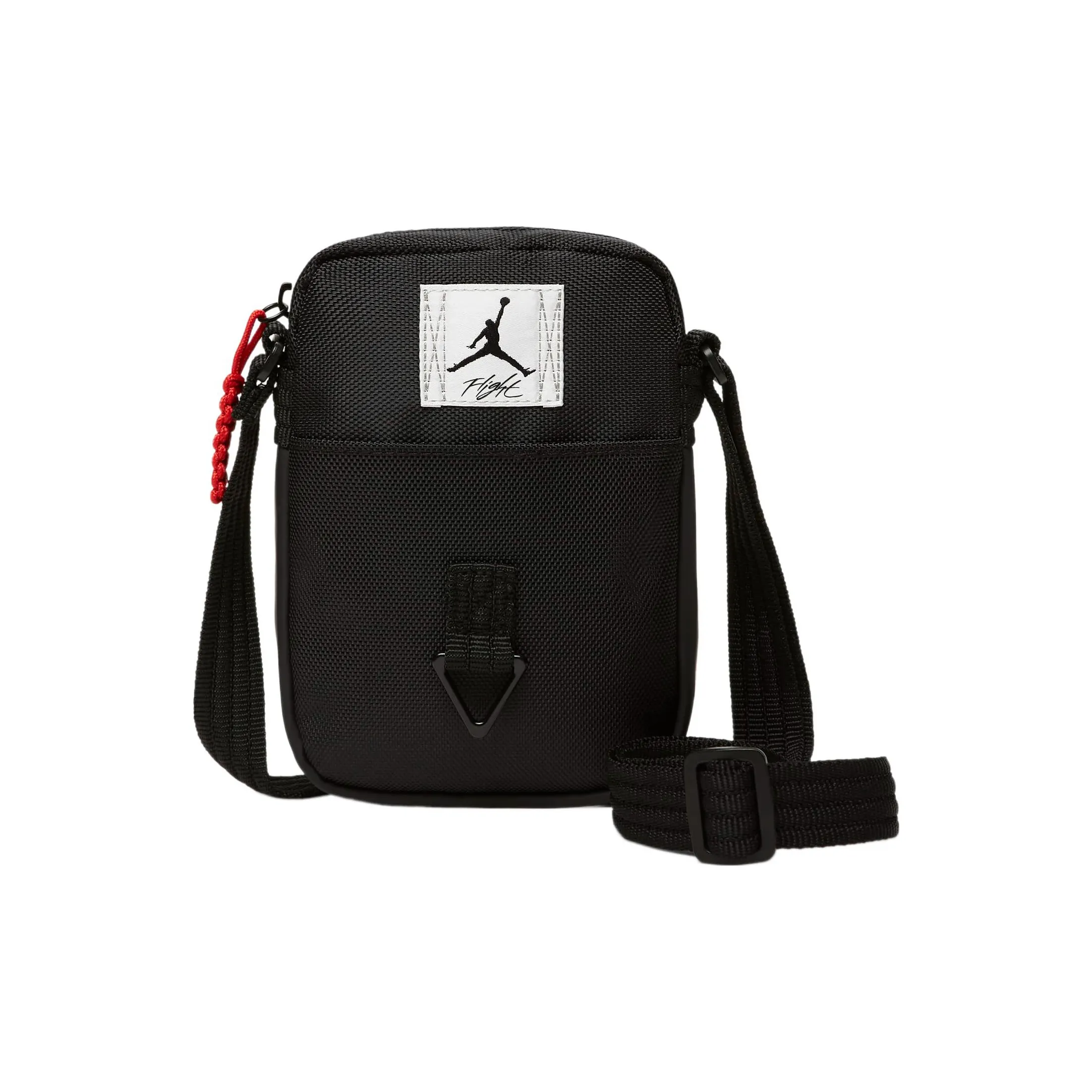 Jordan PU Polyester With Synthetic Leather Shoulder Bag, Crossbody Bag Regular Unisex Black