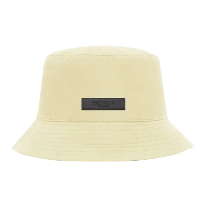 Fear Of God Essentials Bucket Hats Men Canary Yellow