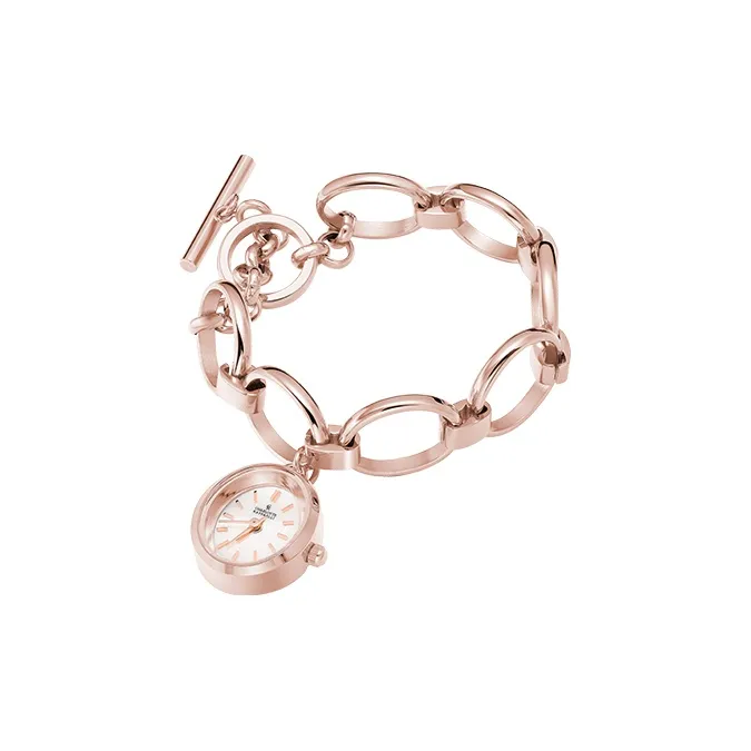 CHARLOTTE RAFFAELLI· Chain Of Time Браслет Ремешок Наручные часы Кварцевый механизм Ремешок из нержавеющей стали 18