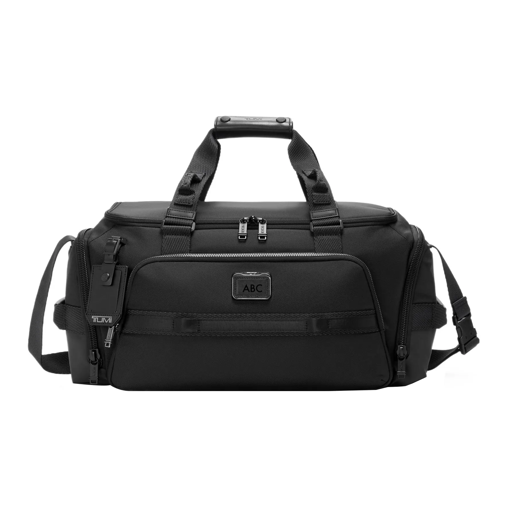 TUMI Alpha Bravo Ballistic Nylon Handbag, Shoulder Bag, Crossbody Bag, Travel Bag Unisex Black