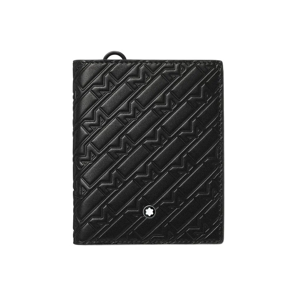 MONTBLANC M_Gram 4810 Телячья кожа Кошелек Унисекс Черный