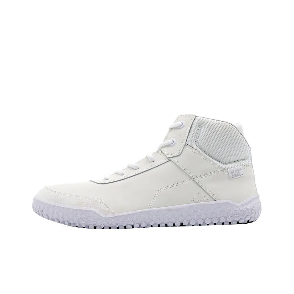CAT Outdoor Shoes Unisex Mid Top White