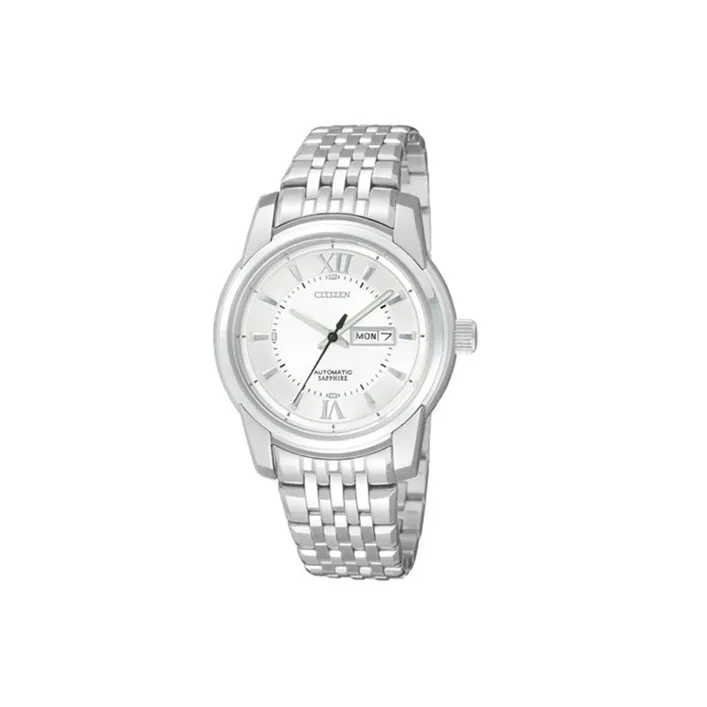 CITIZEN Automatic Mechanical Movement Stainless Steel Strap Watch Women's Watch White Dial