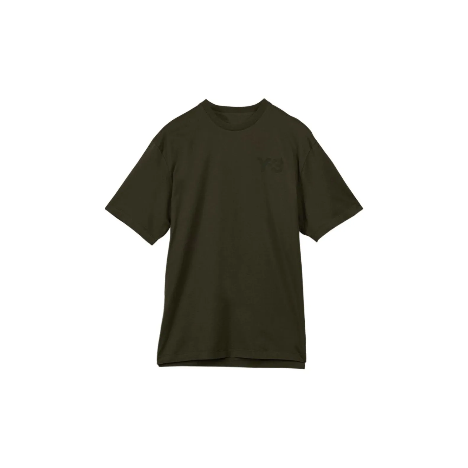 Y 3 Оливково-зеленые Мужские T-рубашки