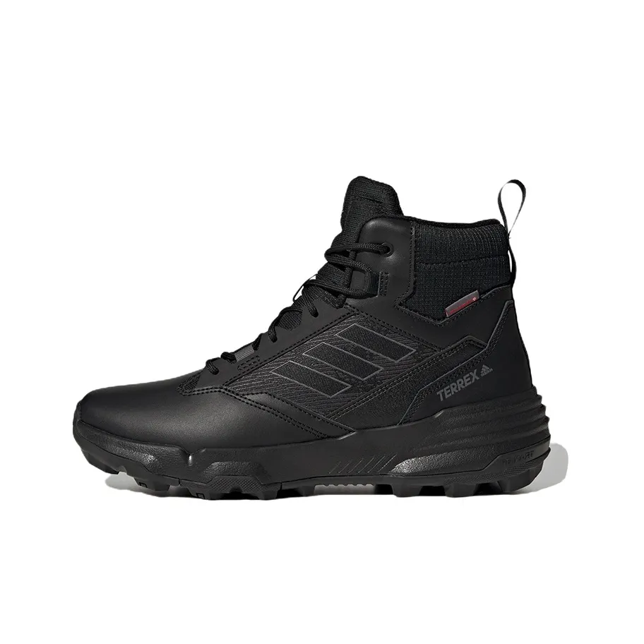 Terrex Unity Adidas Leather Mid Cold.RDY 'Triple Black'