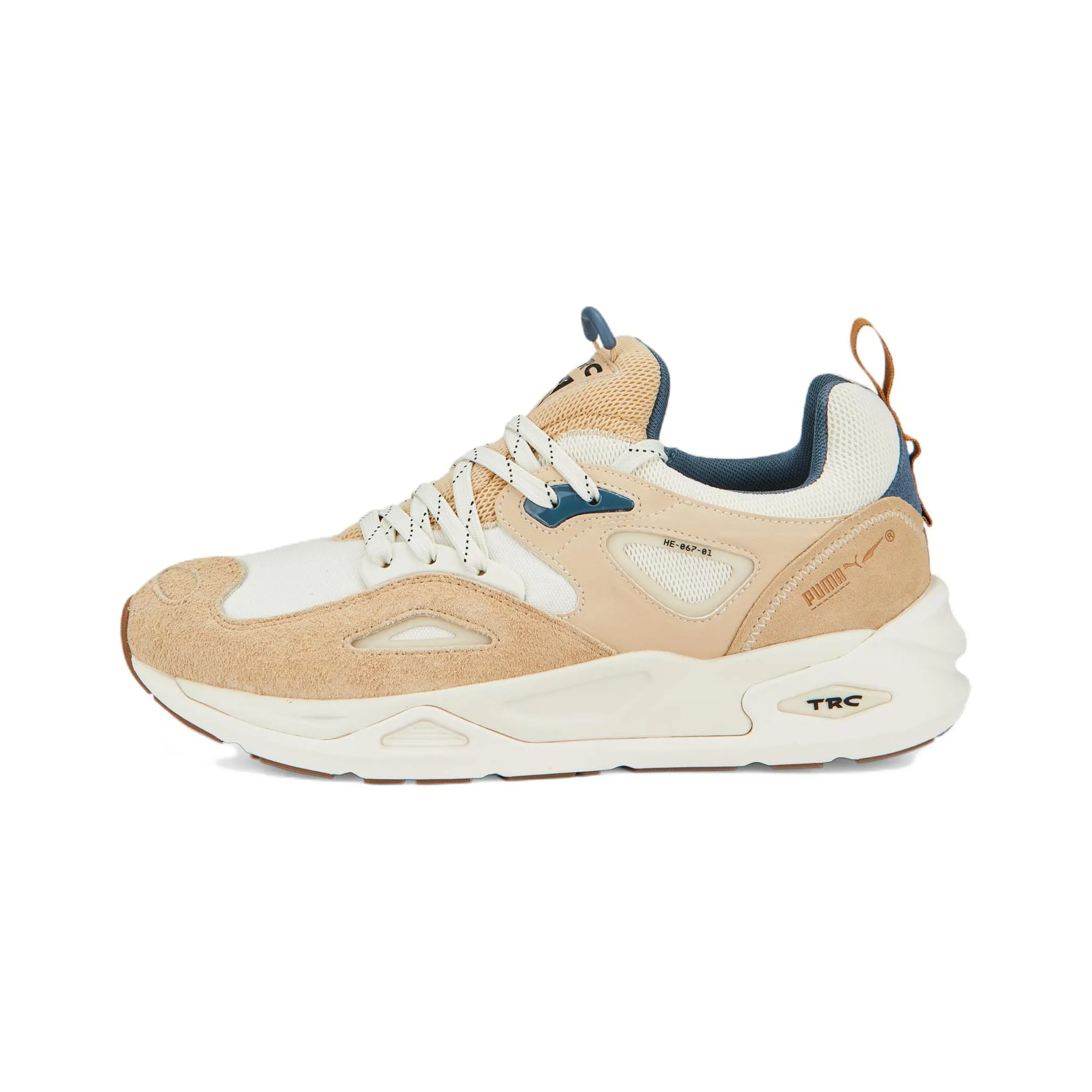 PUMA TRC Blaze Safari Low Топ Спортивная Повседневная Обувь Унисекс Желтый Белый