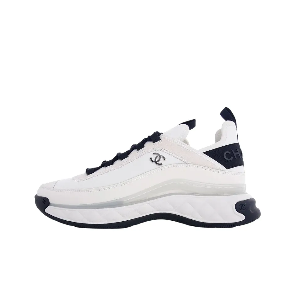 CHANEL Velvet Calfskin & Mixed Fibers Sneaker 'Ivory'