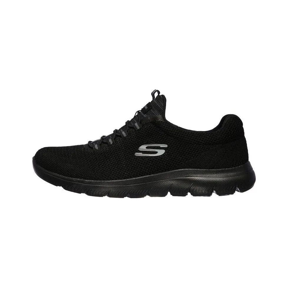 Skechers Summits Cool Classic Low Top Спортивная Повседневная Обувь Женская Черная