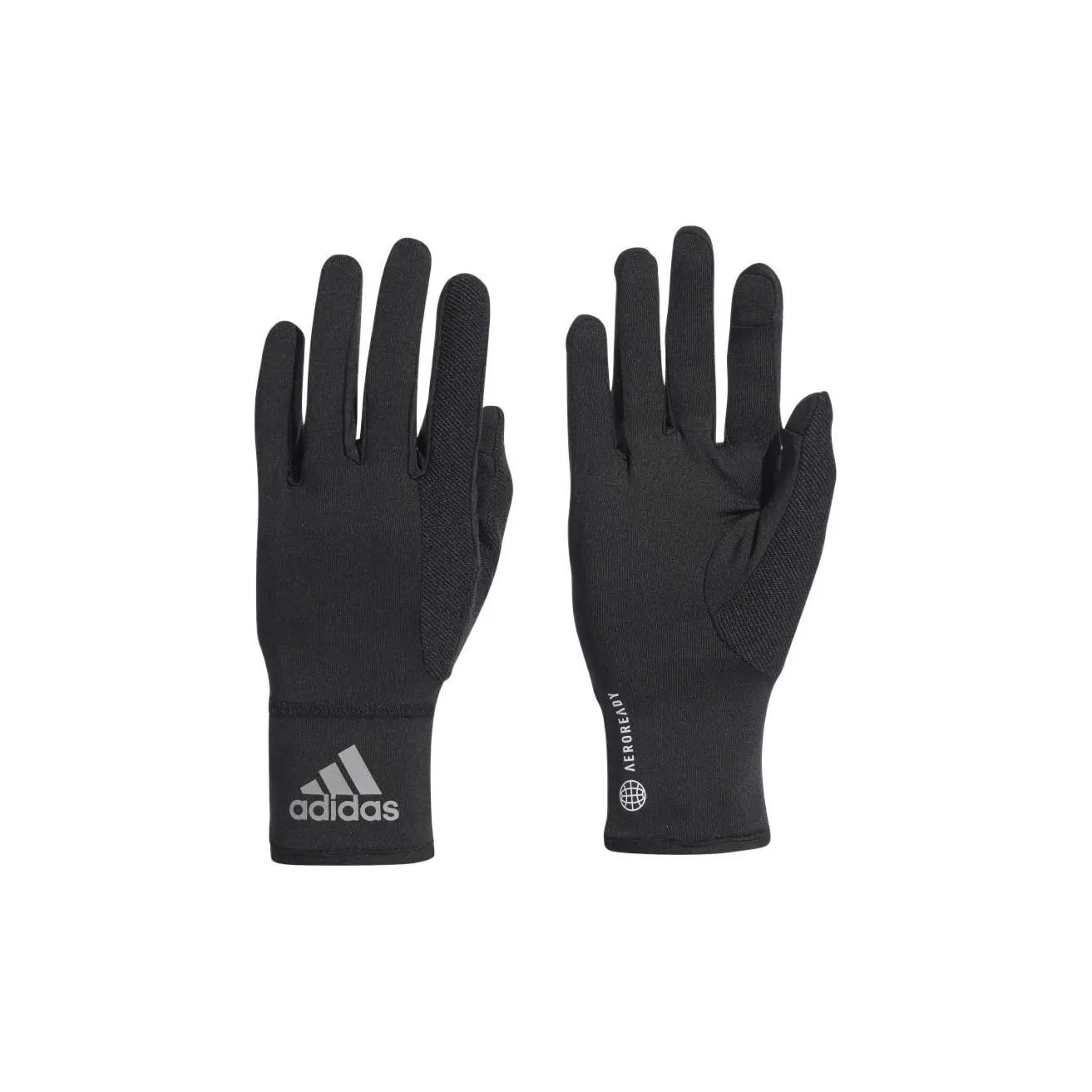 Adidas Polyester Sports Gloves Unisex Black