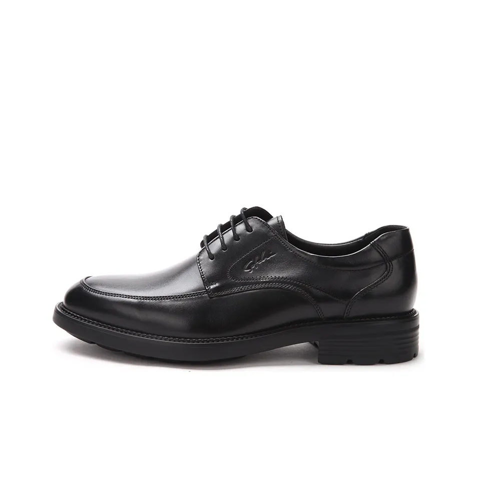 Satchi Casual Leather Shoes Men's Low Top Brown/Black