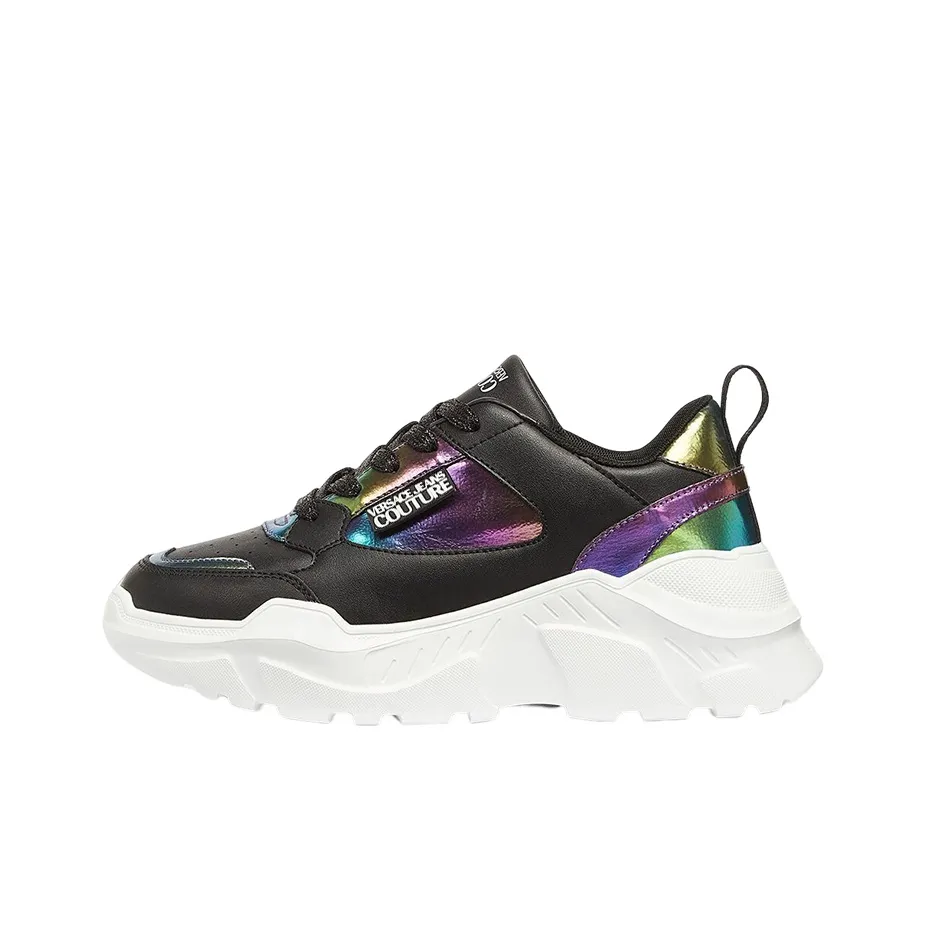 VERSACE jeans Inov8 Low Top Casual Shoes Women's Black