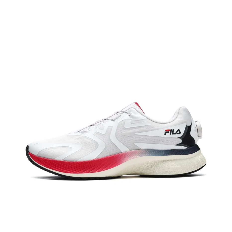 FILA Athletics Energy Low Top Casual Running Shoes Men's FILA White
