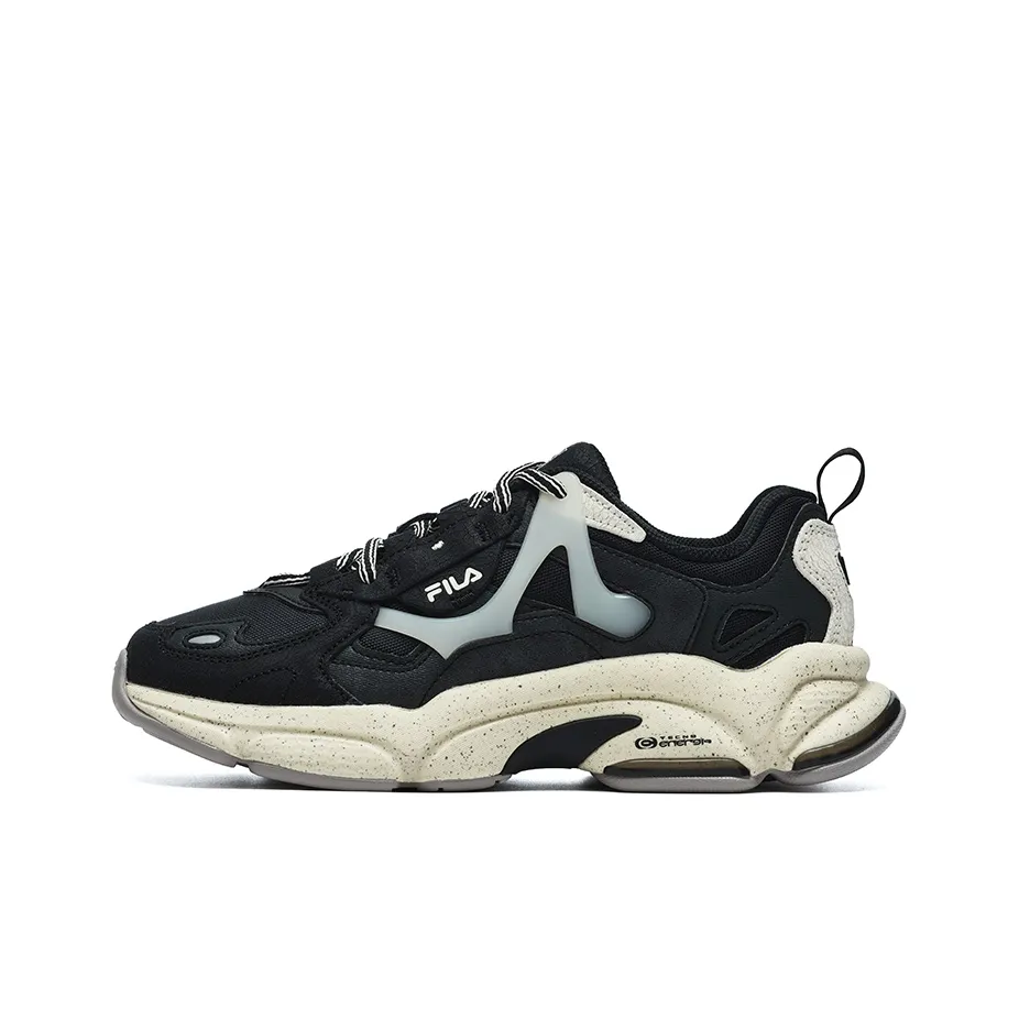 FILA FUSION RJV Casual Shoes Women's Low-Top Black/Gray/Beige/White