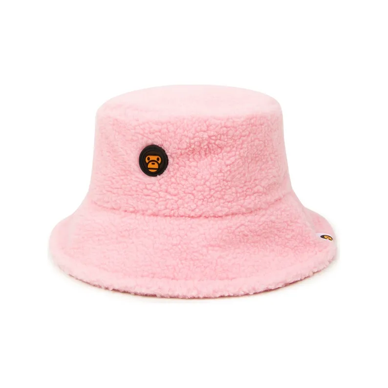 aape Полиэстер Шляпы ведра Розовый PKL Женские