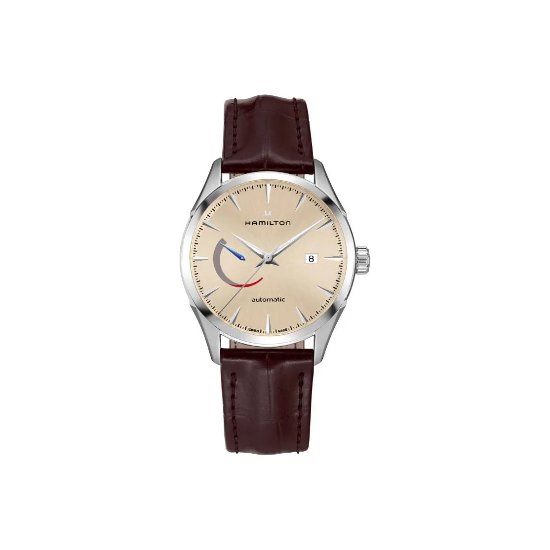 HAMILTON Jazz Series Automatic Mechanical Movement Men's Watch Beige Watch Dial
