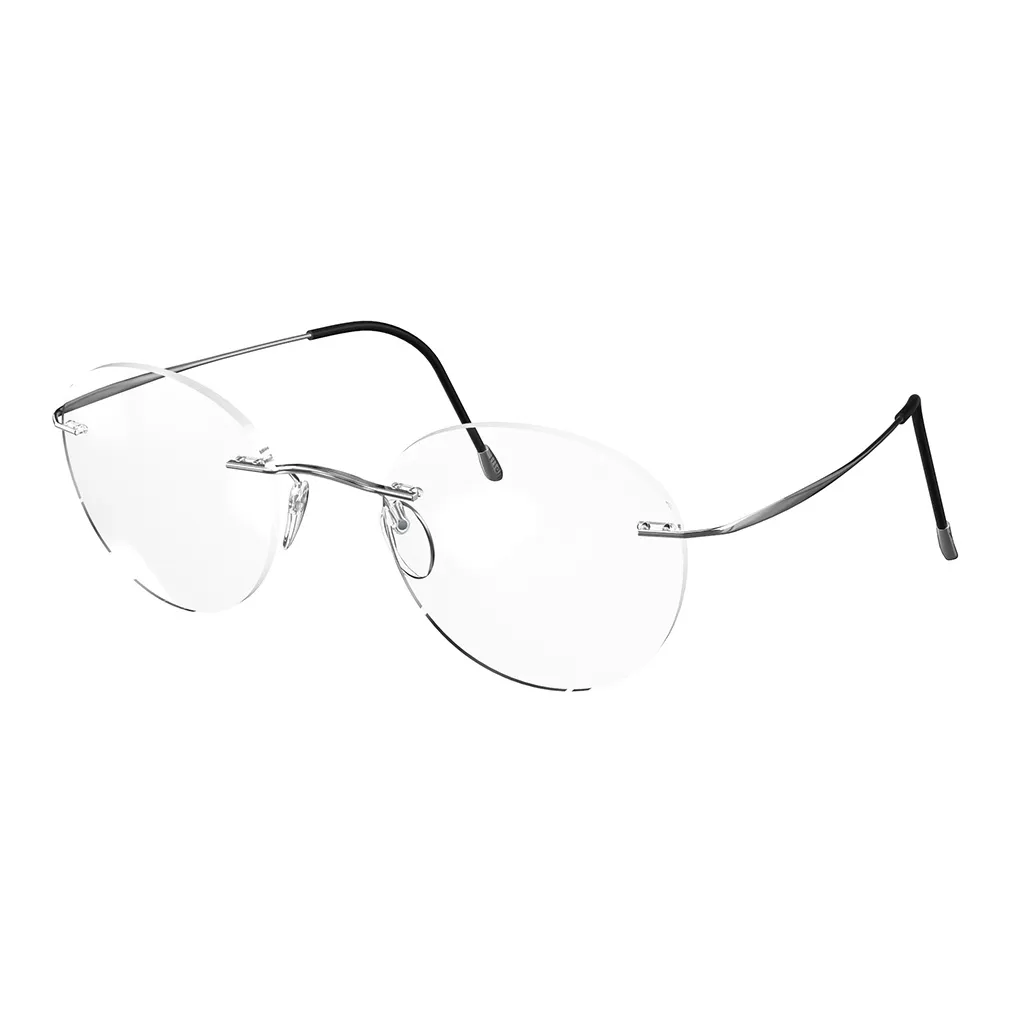 SILHOUETTE Titanium Round Optical Myopia Glass Frame Unisex