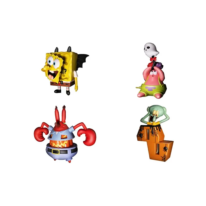 SPONGEBOB SQUAREPANTS x KFC Legendary Stars Magic Grand Opening Collection Halloween Limited Прозрачный Слепой Бокс на Карточке 100%