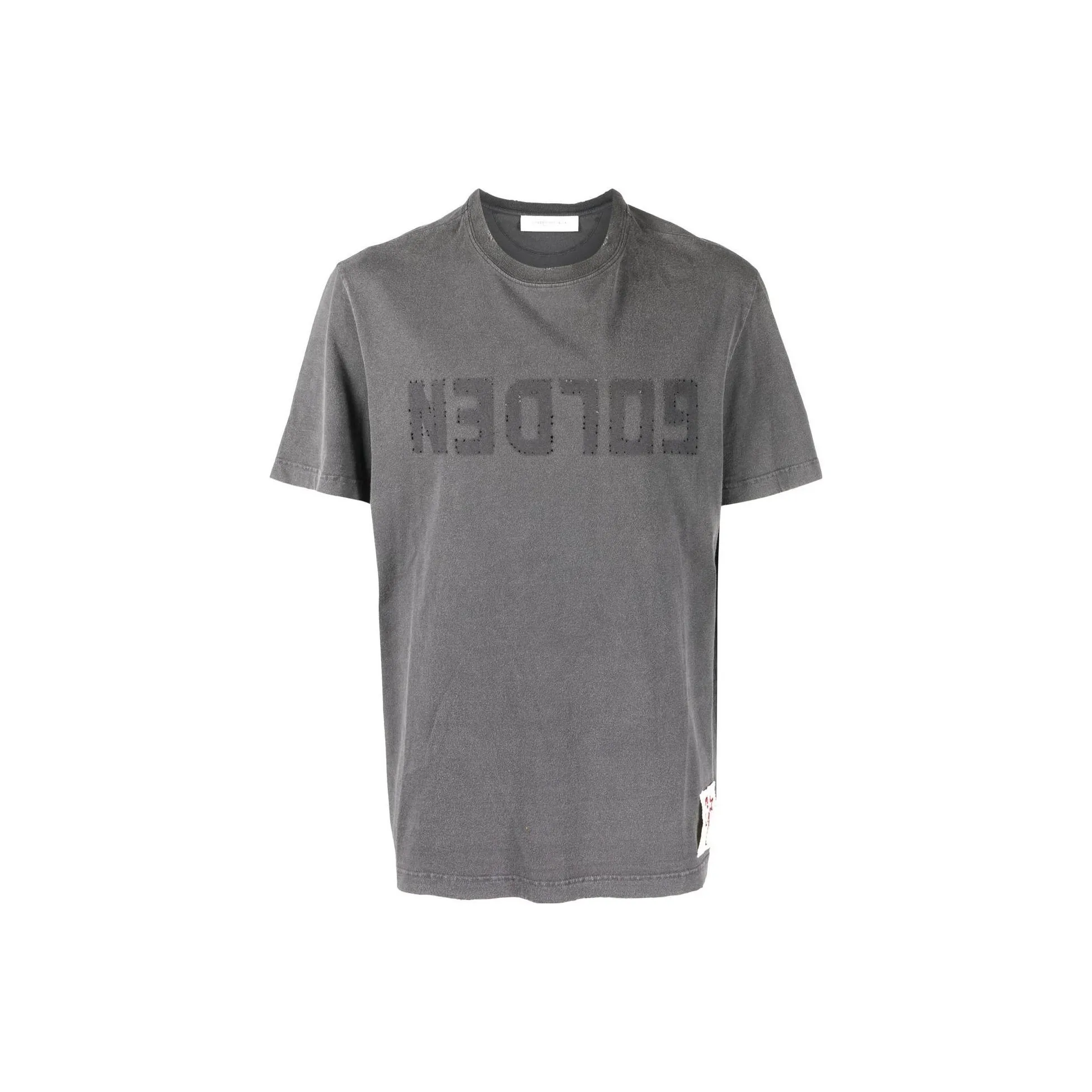Golden Goose Deluxe Brand Logo Printed Crewneck T Shirt