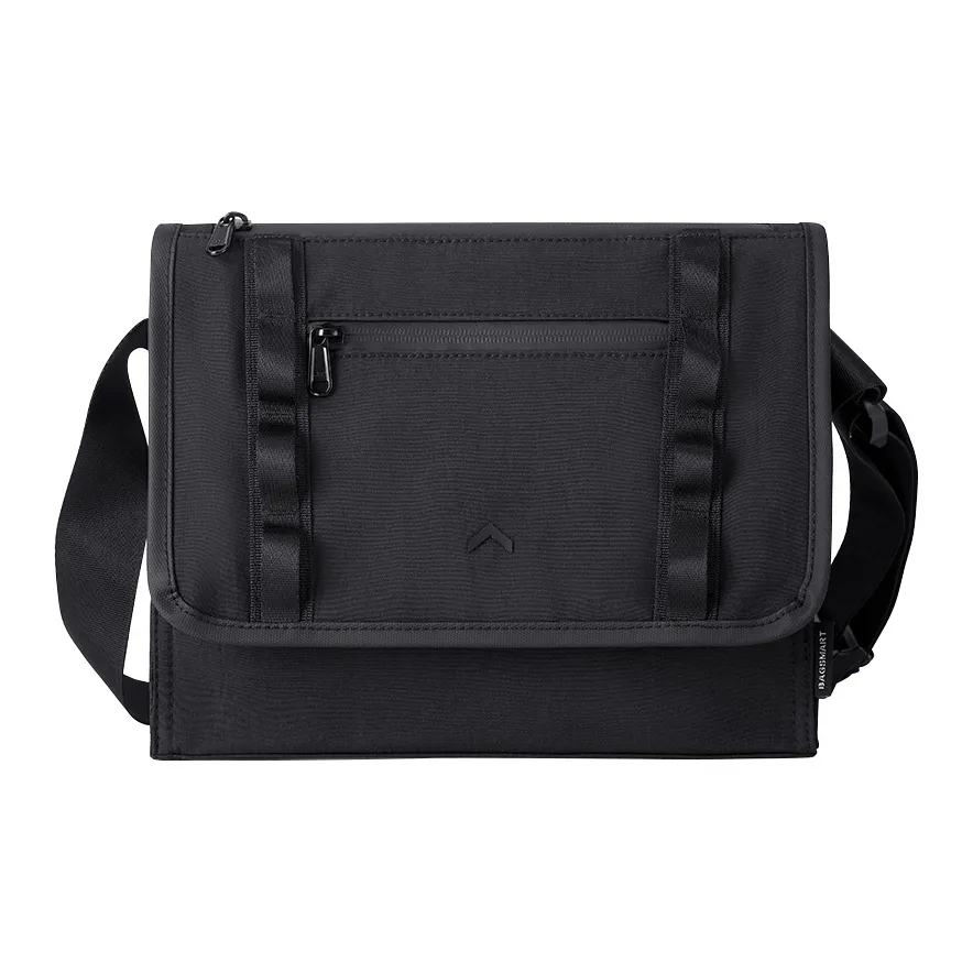 BAGSMART Nylon Crossbody Bag Regular Men's Black