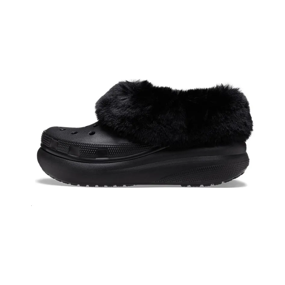 Crocs Furever Crush Shoe Clogs 'Black'
