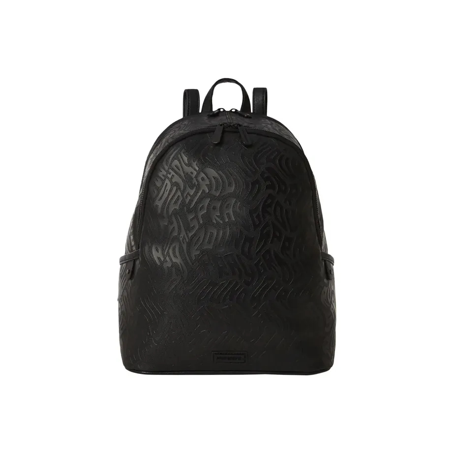 SPRAYGROUND Рюкзак из ПВХ средний унисекс черный