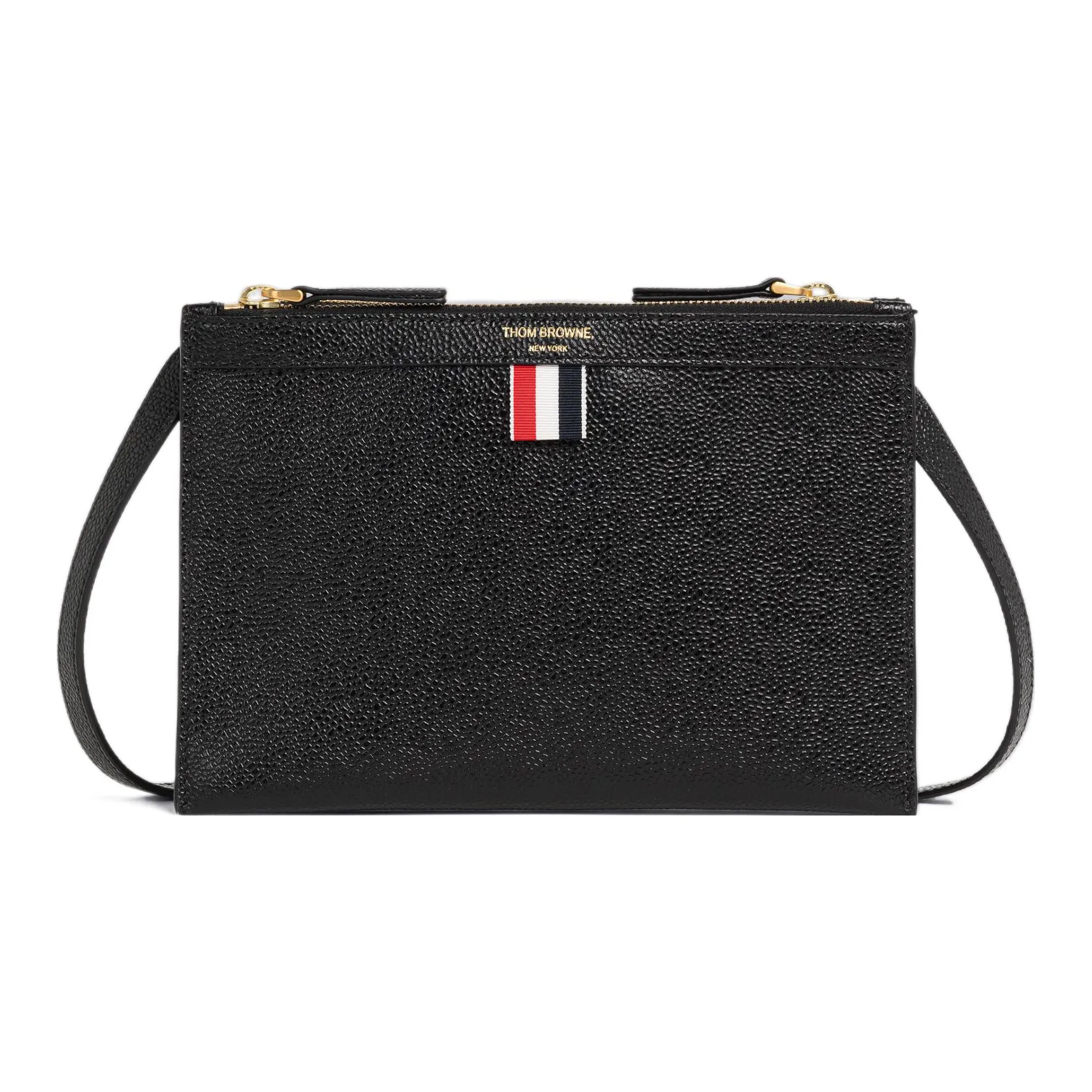 THOM BROWNE 4 Bar Detailed Crossbody Bag