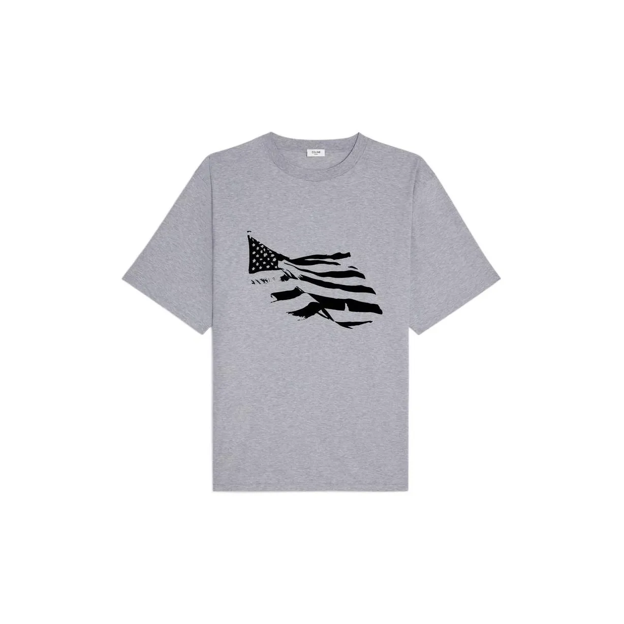 Celine Серые Мужские T-Рубашки