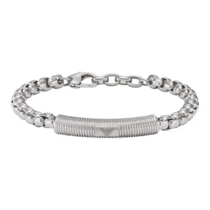 EMPORIO ARMANI BOX CHAIN Браслеты из нержавеющей стали Мужской